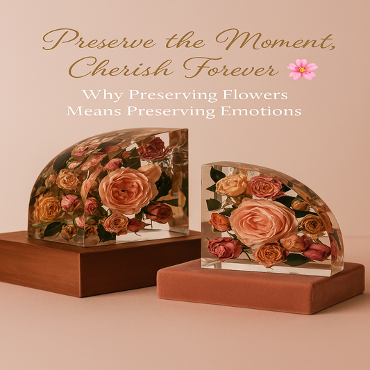 Why Preserving Flowers Means Preserving Emotions 🌸