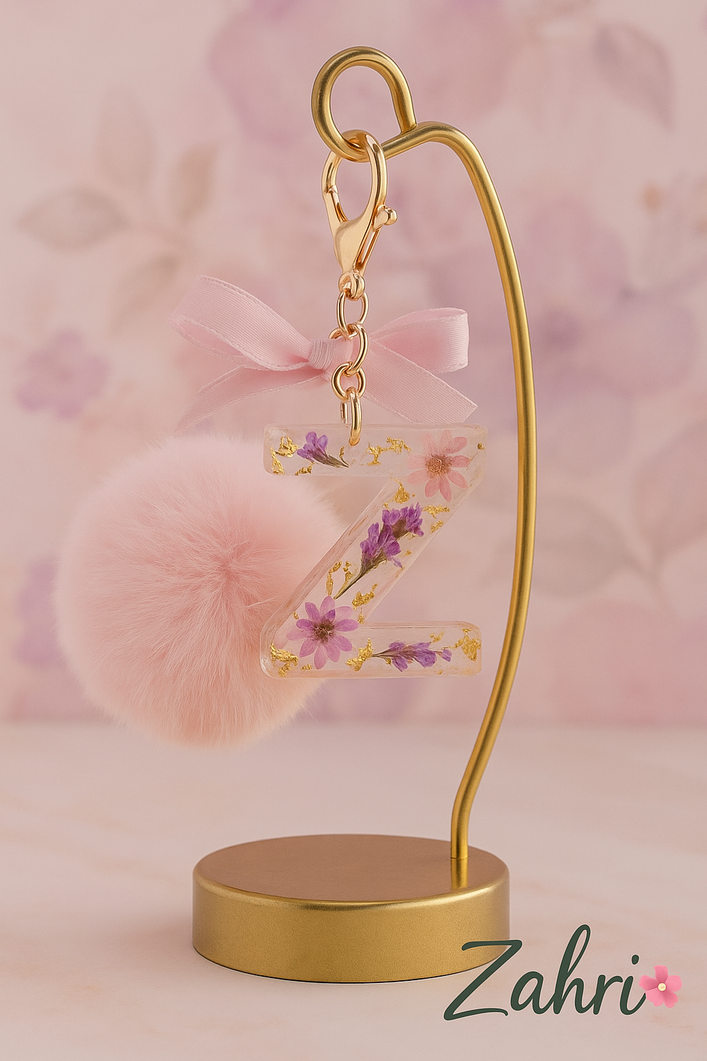 Custom Letter Keychain