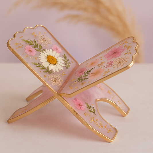 Handmade Resin Mushaf Holder