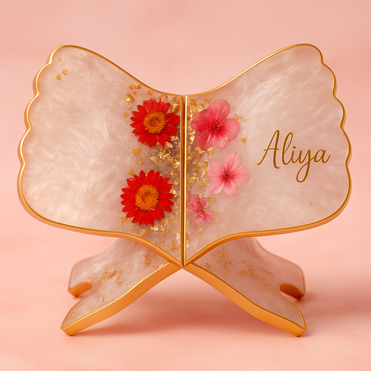 Handmade Resin Mushaf Holder