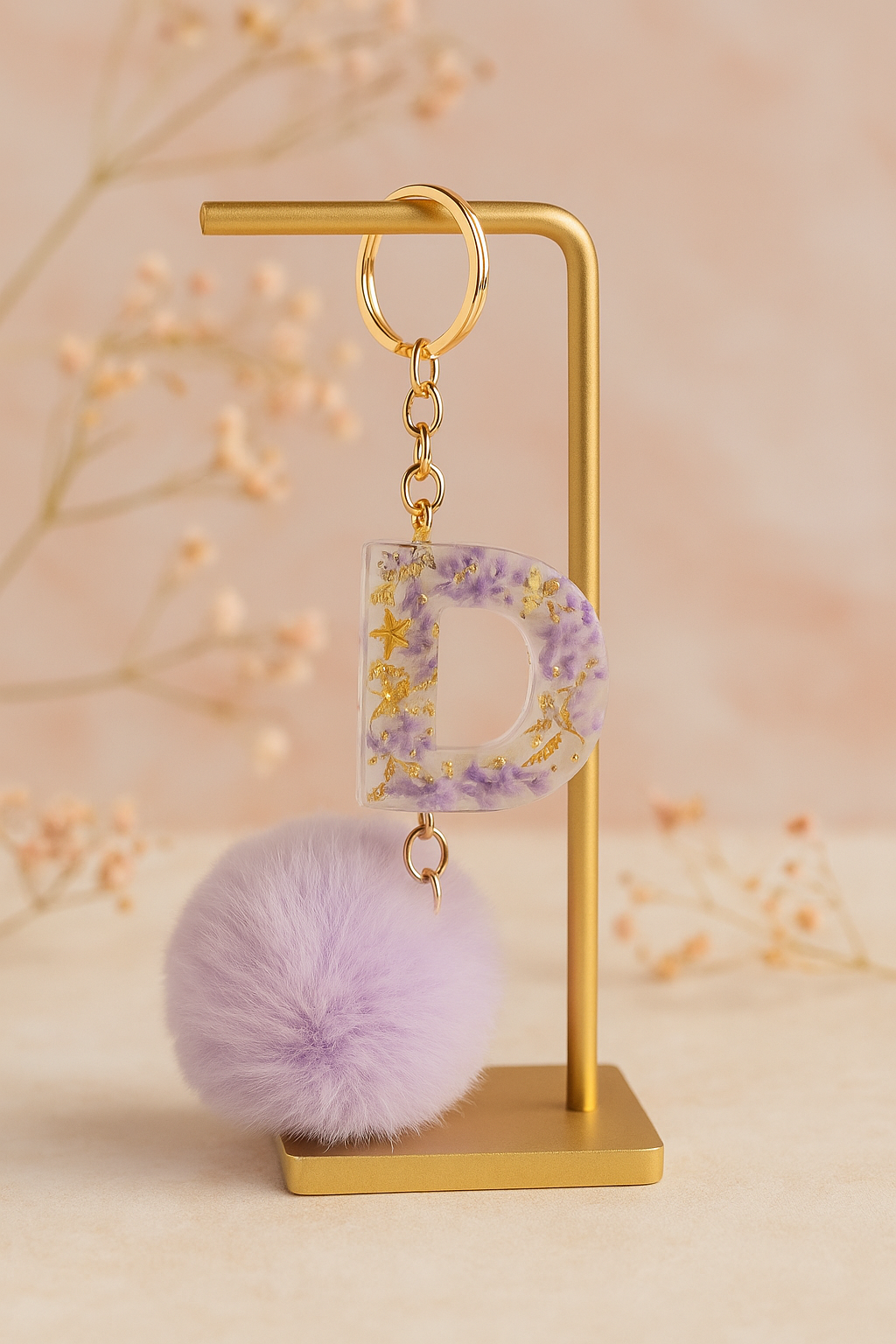 Custom Letter Keychain