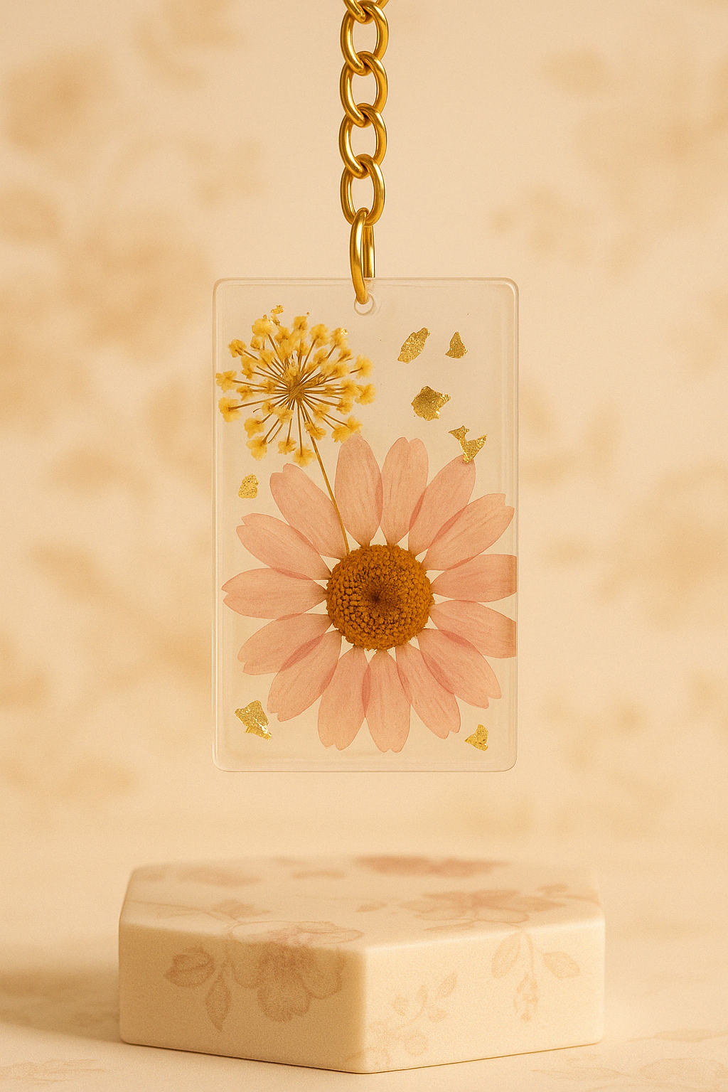 Personalized Resin Keychain