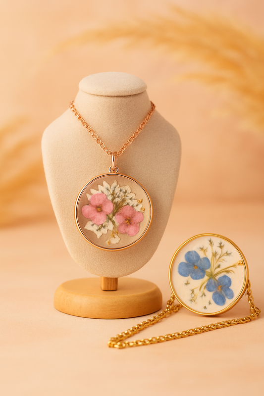 Resin Flower Pendant (Charm Only)