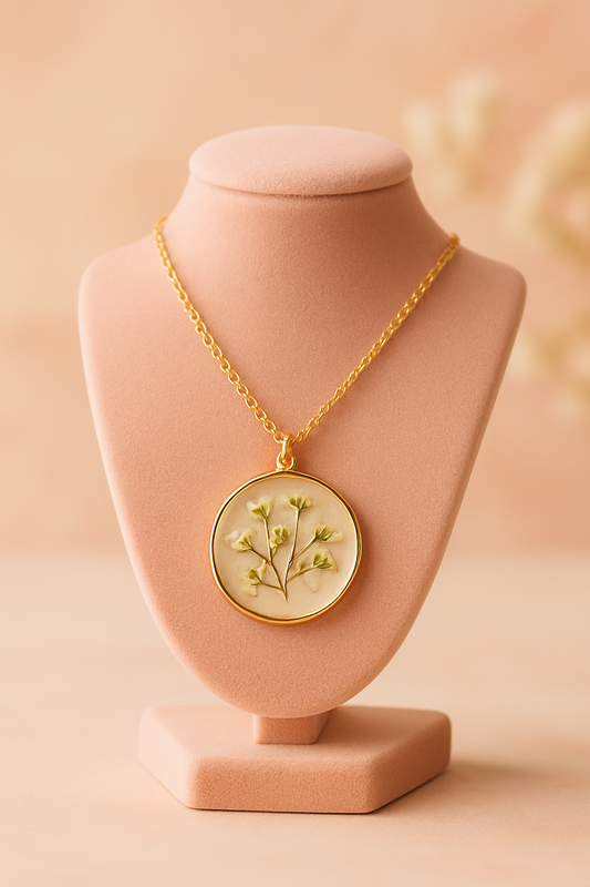 Resin Flower Pendant (Charm Only)