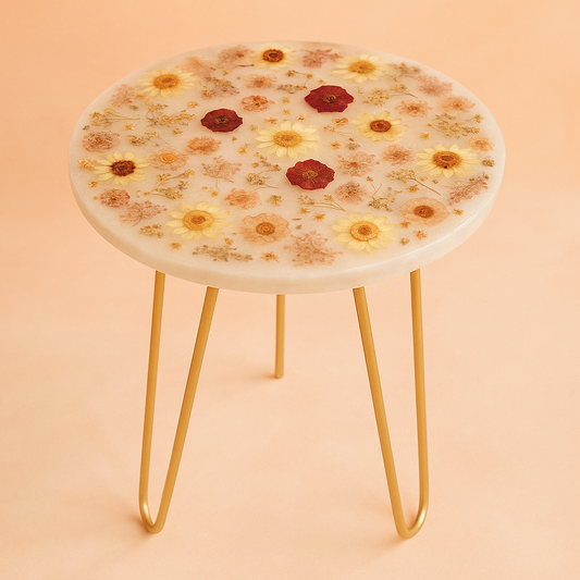 Resin Side Table